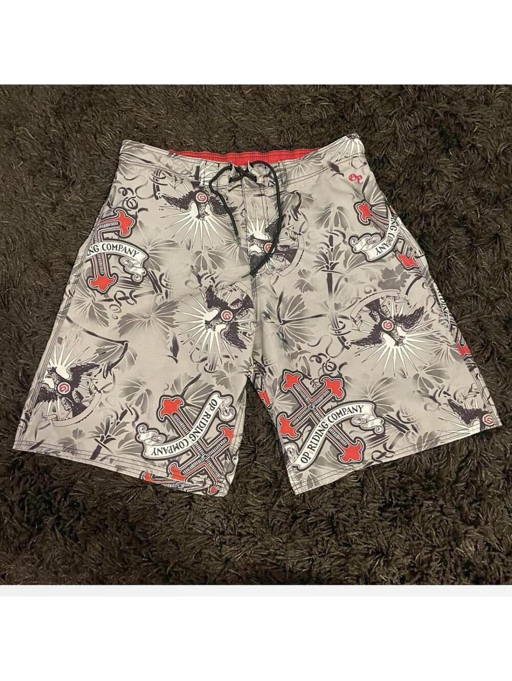 OP Riding Company all over print board shorts